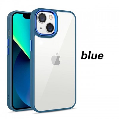 Husa iPhone 14 Pro, Shell Cover, Albastru